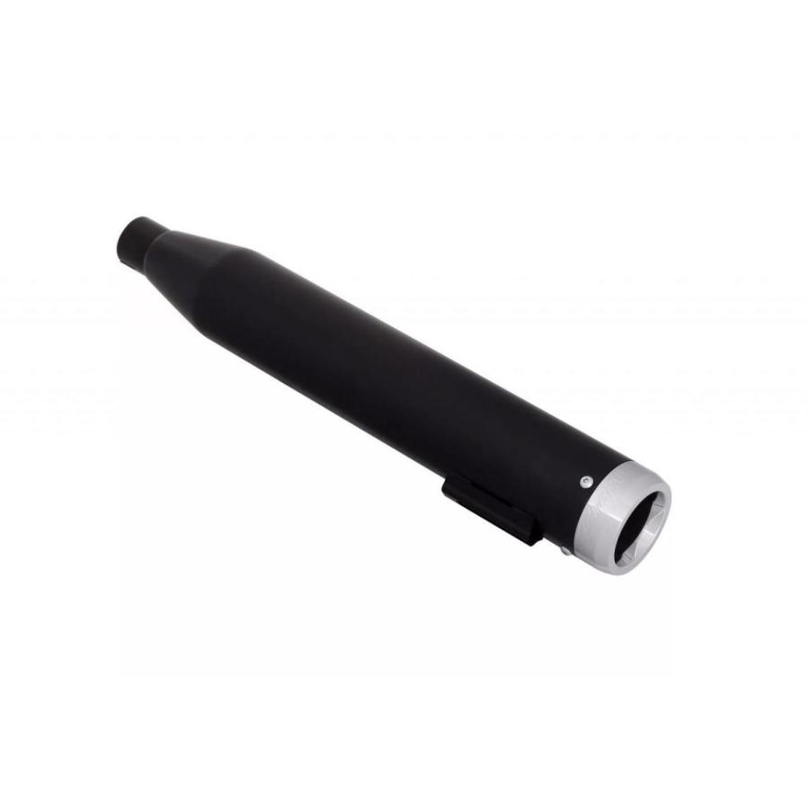 ラインハート(RINEHEART) 3.5インチ スリップオンマフラー ブラック/クローム スカウト