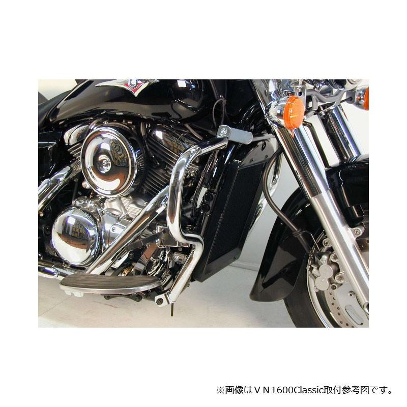 ヘプコ＆ベッカー(HEPCO＆BECKER) 発動機かばい立て クローム VN1500/SE バイク-フレーム
