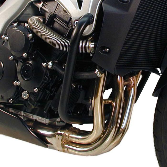 ヘプコ＆ベッカー(HEPCO＆BECKER) 発動機かばい立て 黒いこと GSR600 バイク-エンジンガード