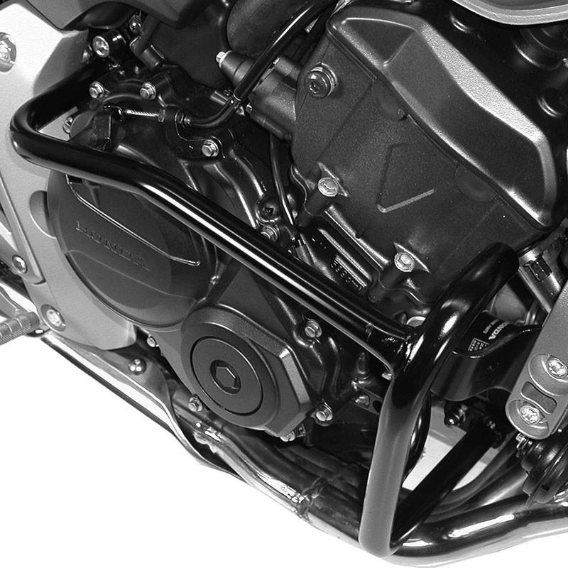 ヘプコ＆ベッカー(HEPCO＆BECKER) 発動機かばい立て 黒いこと CB600F ホーサイバー空間 07-10 エンジンガード-バイク-フレーム