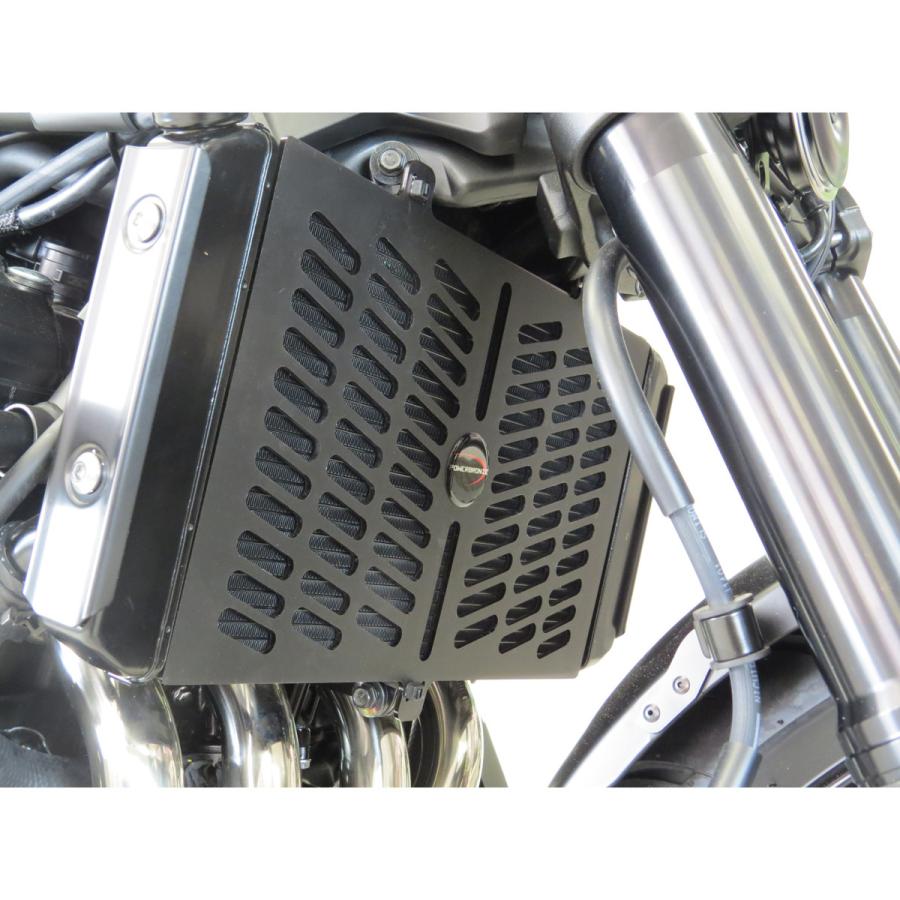 Kawasaki Z900RS ラジエターグリル(ステンレススチール) ブラック POWERBRONZE
