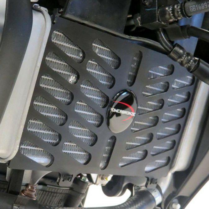 ヤマハ XSR125/MT-125 ラジエーターガード マットブラック パワー