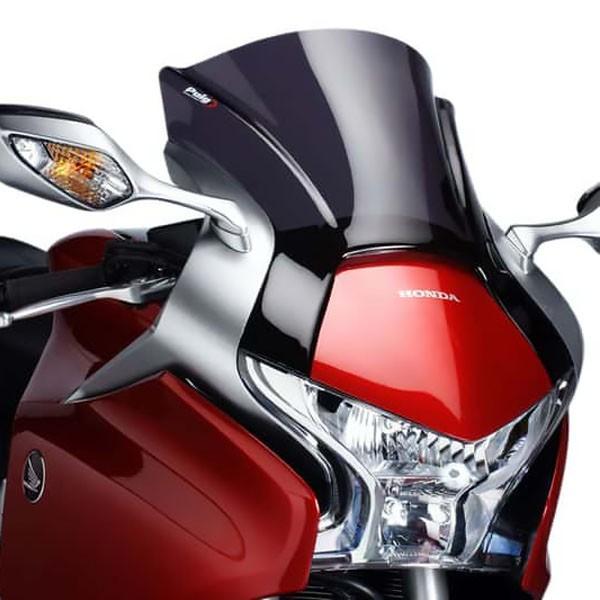 プーチ(Puig) レーシングスクリーン ダークスモーク VFR1200F 10-15 5251F スクリーン-外装パーツ-車、バイク、自転車