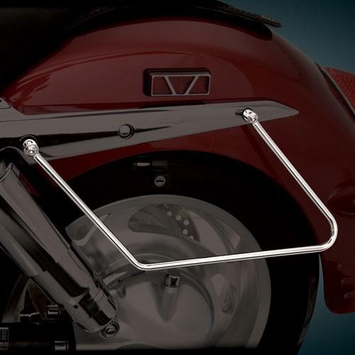SHOW CHROME サドルバッグサポートステー VT1100 スピリット