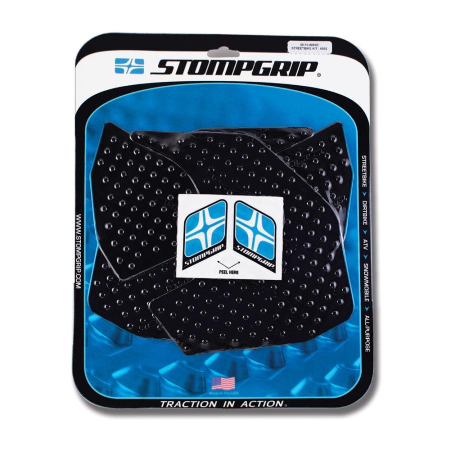 STOMPGRIP トラクションパッド (タンク)キット MT-09/FZ-09 14-15(ブラック)