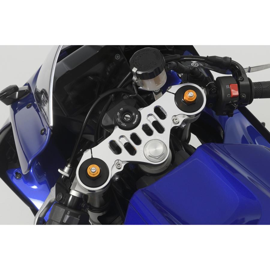 ヤマハ YZF-R7 トップブリッジキット (シルバー) OVER Racing