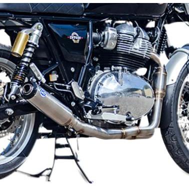 インターセプター/コンチネンタルGT650 レース 2-1フルエキ マフラー