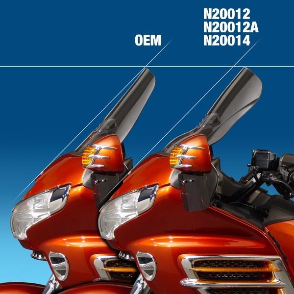 National Cycle VSTREAM ウィンドスクリーン GL1800F ベントホールあり