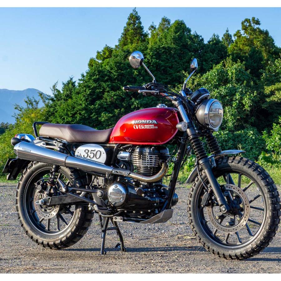 ホンダ GB350 Type1 サイドカバーセット OVER Racing : モトパーツ 