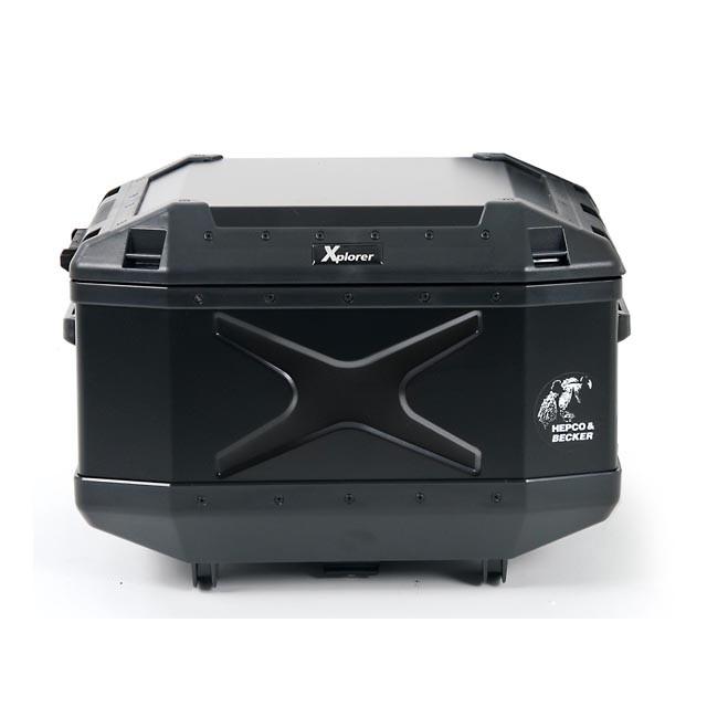 ヘプコ＆ベッカー(HEPCO＆BECKER) XPLORER トップケース45L ブラック 