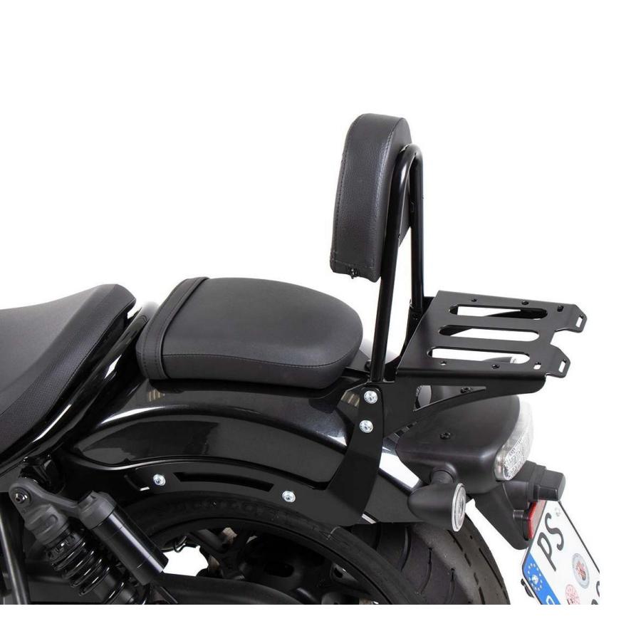 Rebel1100 レブル1100 21- シーシーバー ラック付 ブラック ヘプコ＆ベッカー