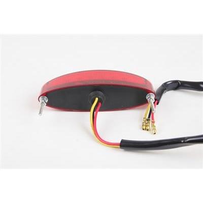 グッズ(GOODS) LEDオーバルテール レッドレンズ : モトパーツ