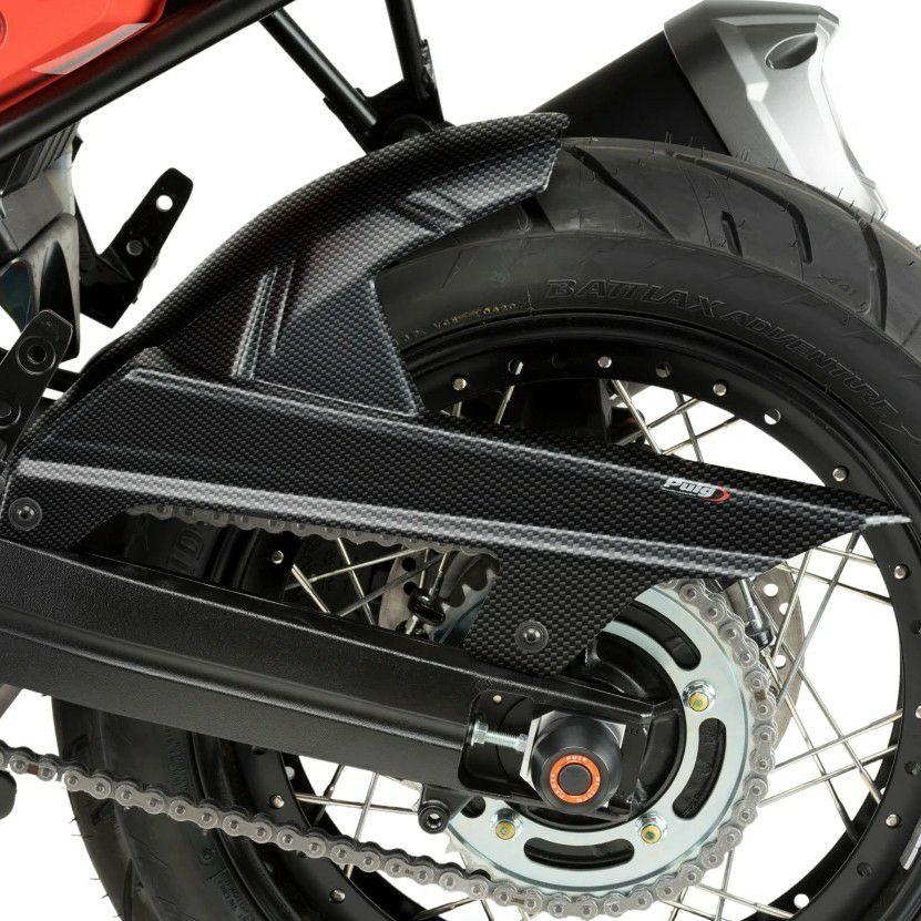 Puig(プーチ)製リアフェンダー スズキ v-strom1000、1050用 Vストローム1000/1050 リアフェンダー カーボンルック プーチ