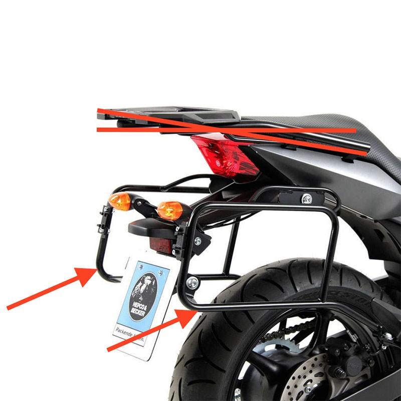 ヘプコ＆ベッカー(HEPCO＆BECKER) Lock it サイドケースホルダー XJ6 Diversion/F 2009〜2014年