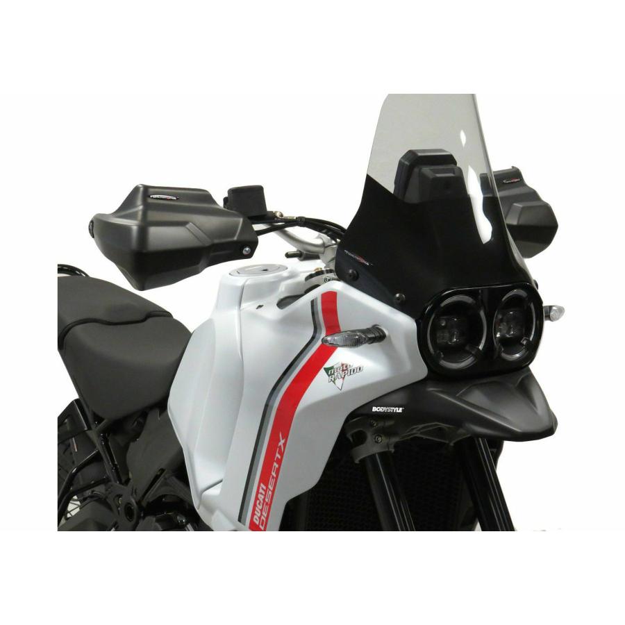 【アウトレット】BODYSTYLE ビークエクステンション マットブラック DUCATI デザートX (2022-2025)の画像