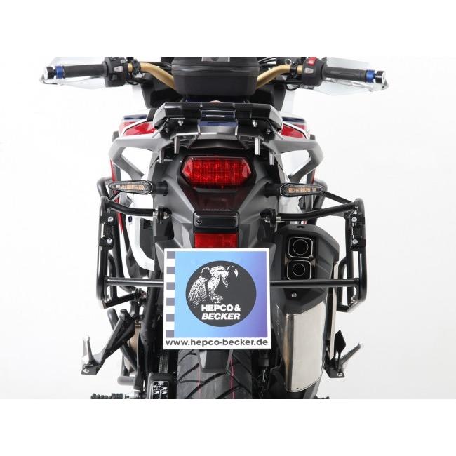 ヘプコ＆ベッカー(HEPCO＆BECKER) サイドキャリア エンデューロ ブラック CRF1000L アフリカツイン 16-_1