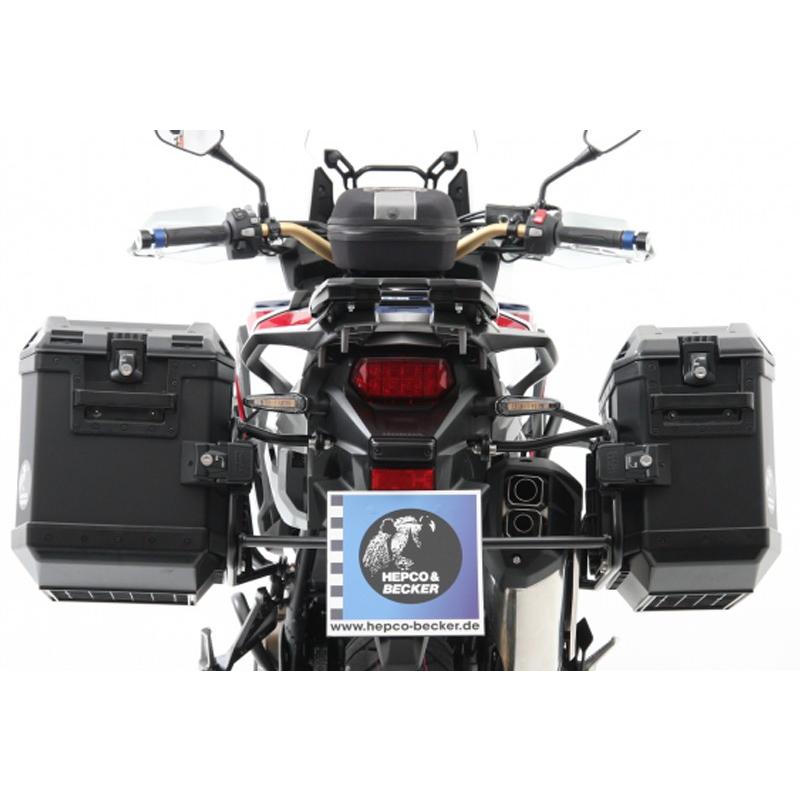 ヘプコ＆ベッカー(HEPCO＆BECKER) サイドキャリア エンデューロ ブラック CRF1000L アフリカツイン 16-_2