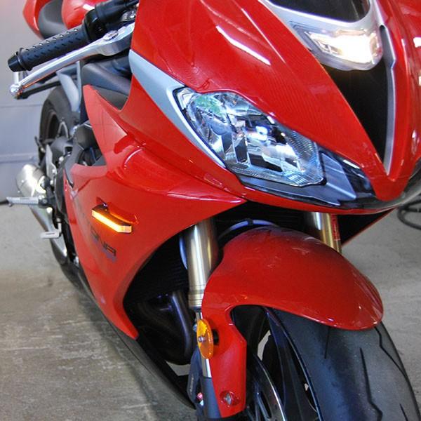 NewRageCycles LEDフロントウィンカー デイトナ675 13-