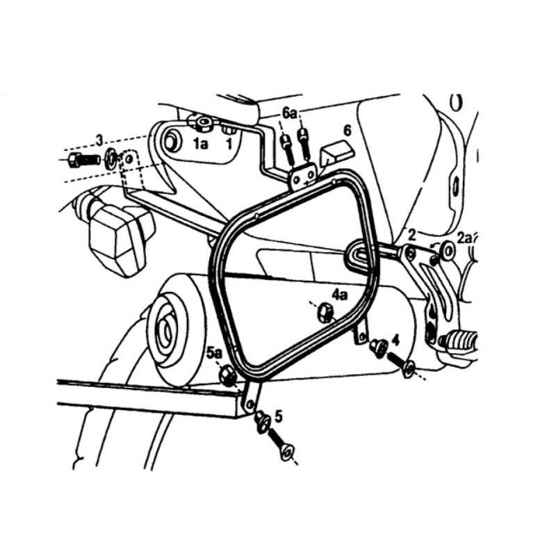 ③専用です フェーリング(Fehling) サイドケースホルダー GIVI/KAPPA サイドケース