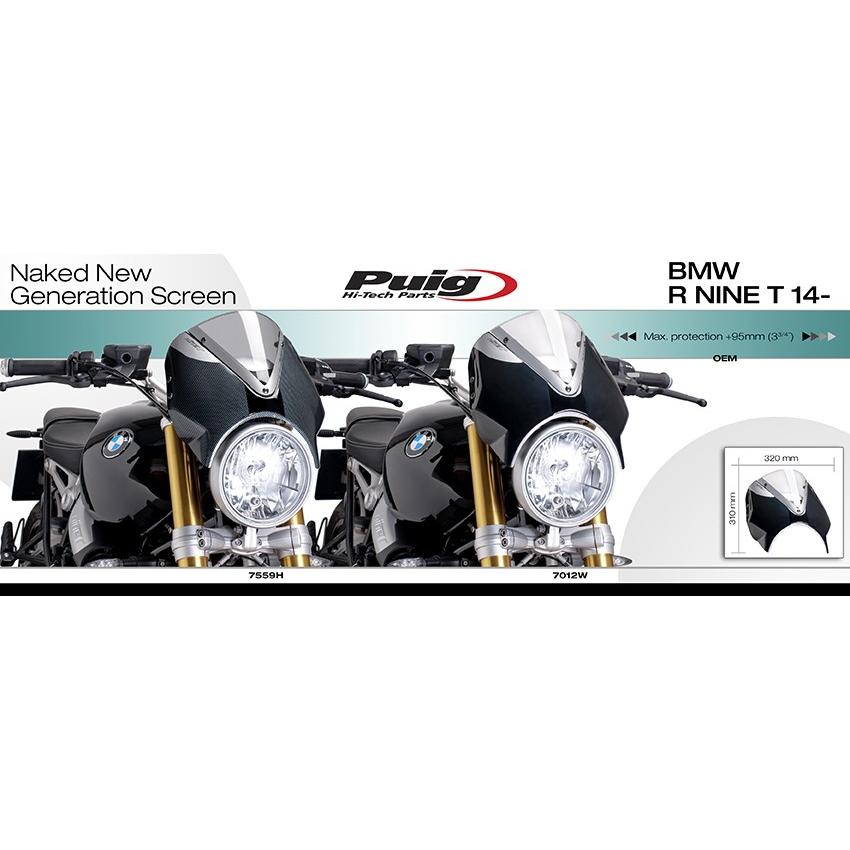 プーチ(Puig) レトロビジョン ブラック/ブラック RnineT 7012N