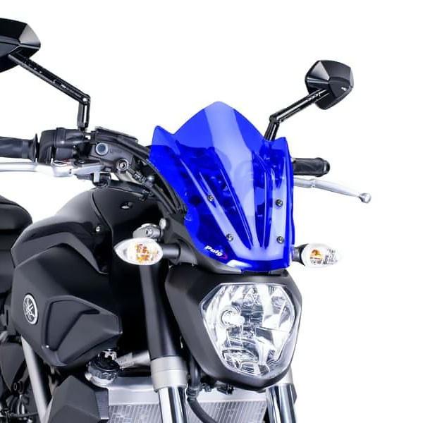 プーチ(Puig) スクリーン ウインドシールド NKニュージェネレーション/スポーツ ブルー MT-07 14-17 7015A