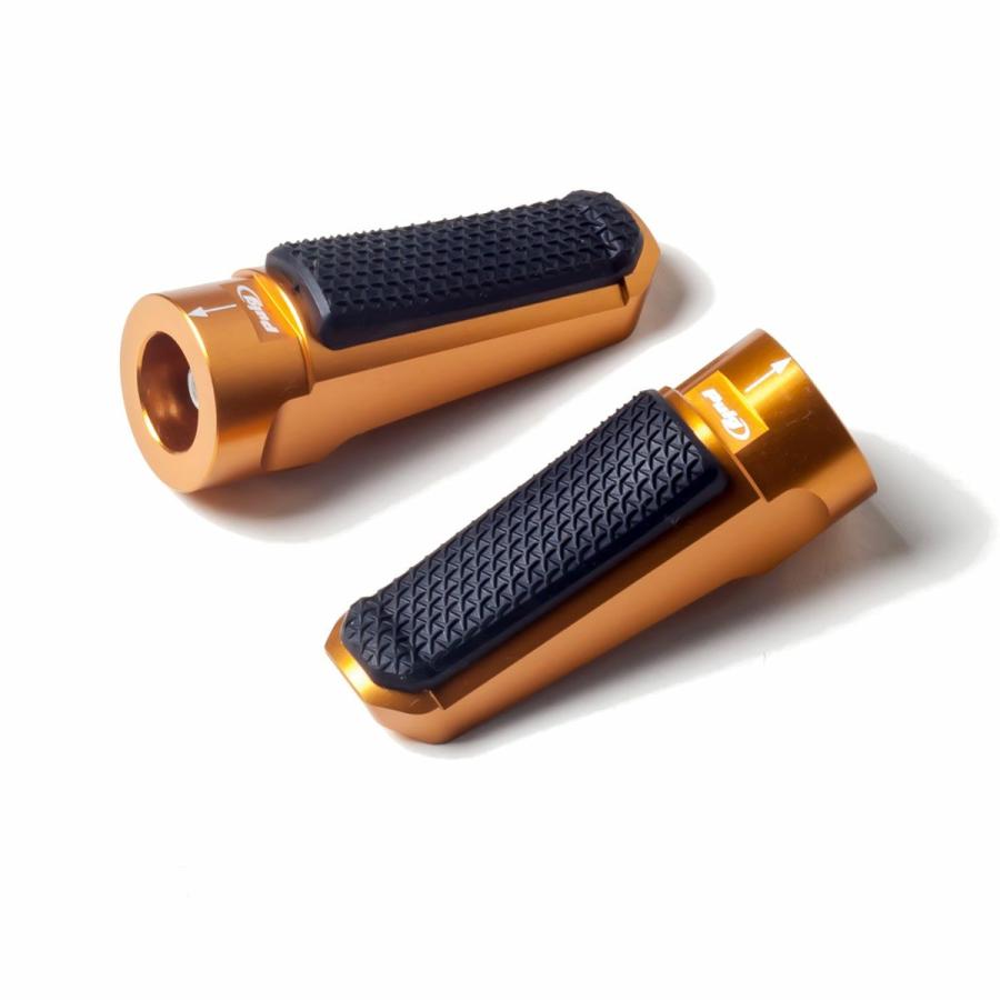 汎用 スポーツ フットペグ ゴールド Puig(プーチ) : モトパーツ バイク