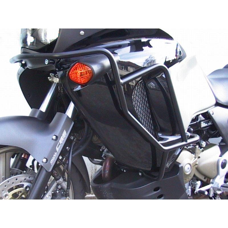 フェーリング(Fehling) オフロード プロテクションガード 黒いこと XL1000V バラデロ 02 フレーム-エンジンガード-車、バイク、自転車