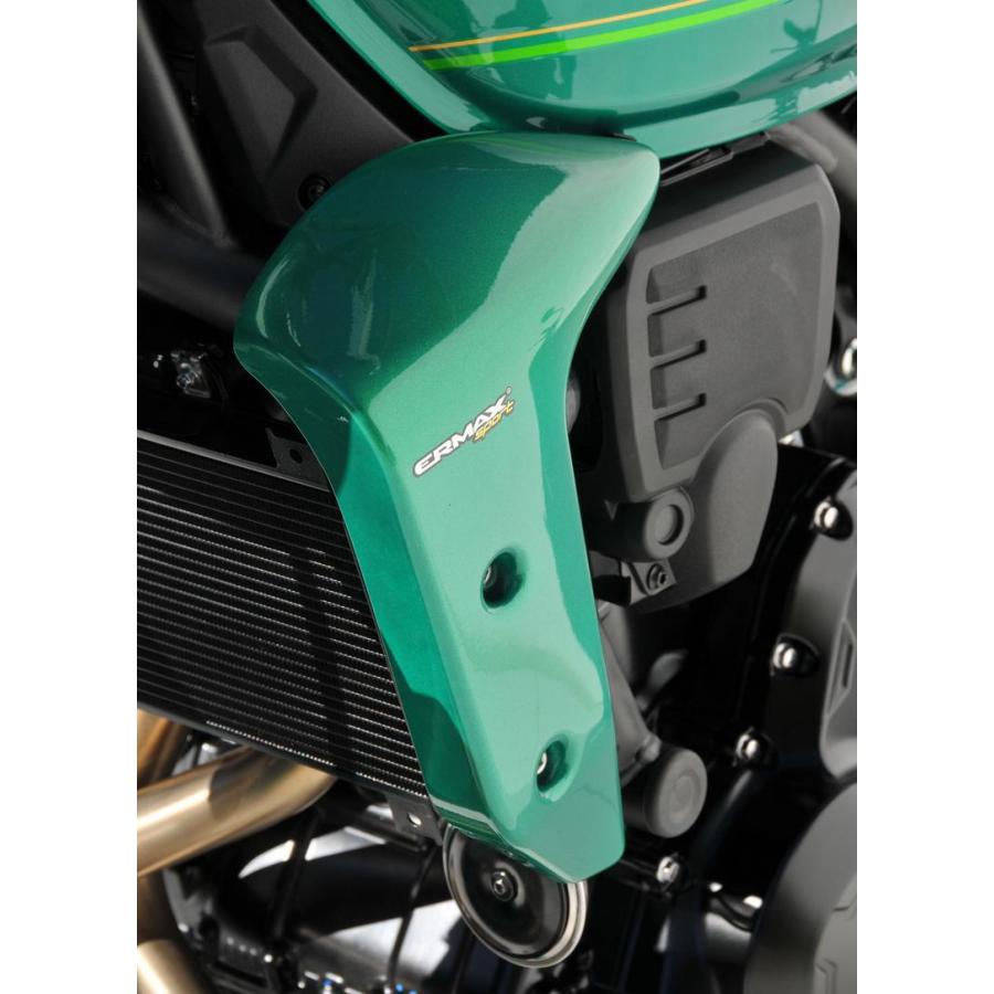 カワサキ Z650RS 22- ラジエーターカバー アルマックス : モトパーツ