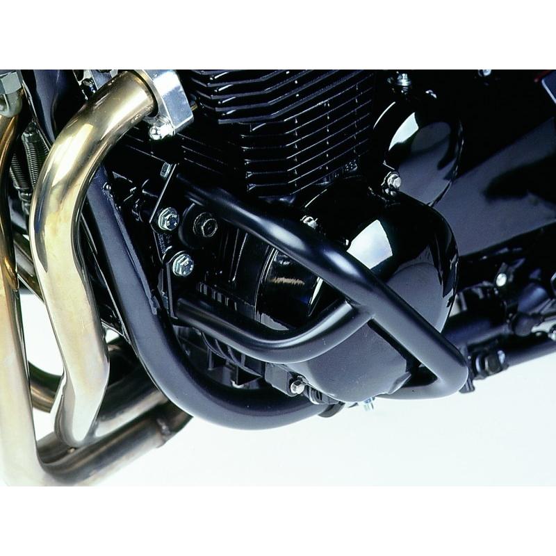 ゼファーエンジンガード KAWASAKI ゼファー400/χ エンジンガード 黒 : PRETTYRACING Yahoo