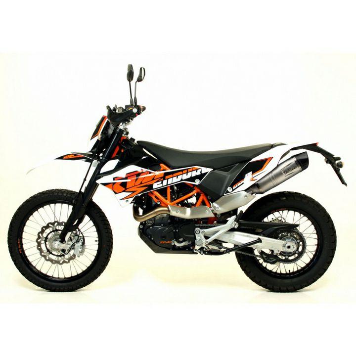 KTM 690smc-r レオビンチ スリップオンマフラー KTM 690SMC/R ハスクバーナ 701 マフラー Leovince : モトパーツ
