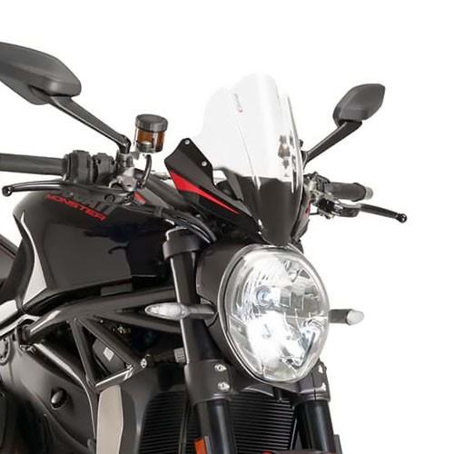 プーチ(Puig) ツーリングスクリーン クリア DUCATI モンスター797/821