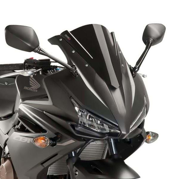 プーチ(Puig) レーシングスクリーン ブラック CBR400R 500R 16- 8903N