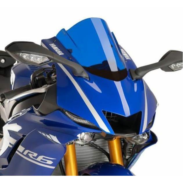 YZF-R7/YZF-R6 レーシングスクリーン ブルー プーチ Puig : モトパーツ
