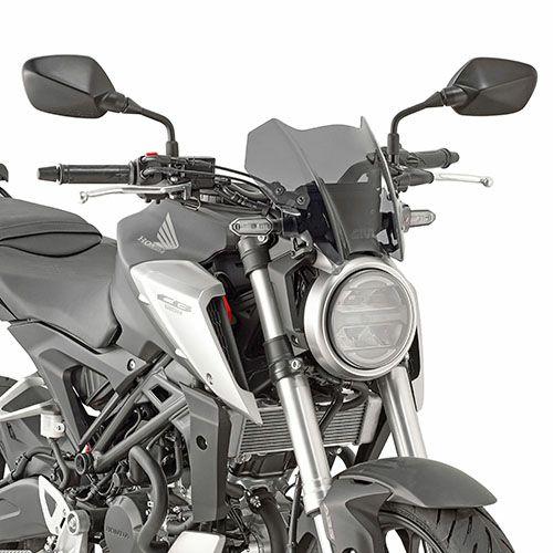 CB250R 18-24/CB125R 18- ウインドスクリーン 21x28 スモーク GIVI