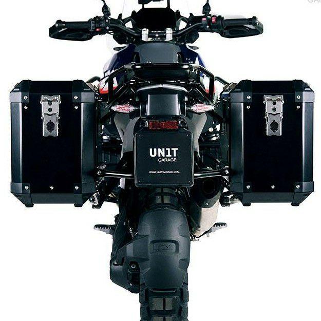 BMW R1300GS アルミサイドパニアケース ブラック 47L+47L +