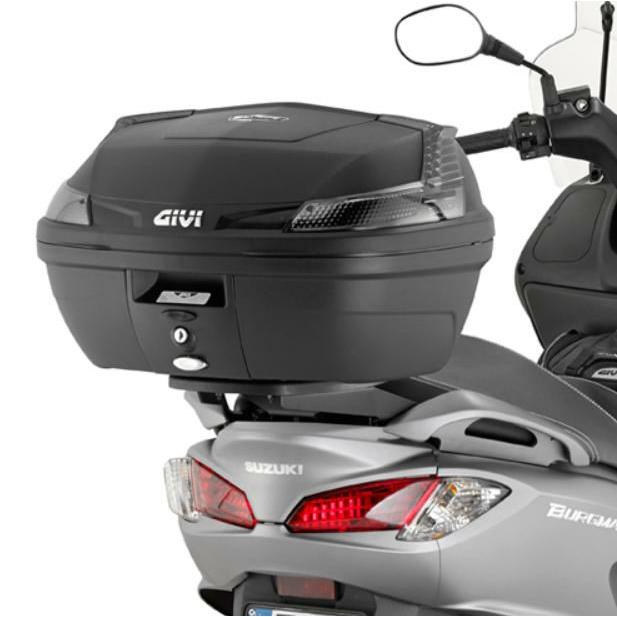 ジビ(GIVI) MONOLOCK 47L トップケース B47 ブレードテック ブラック 