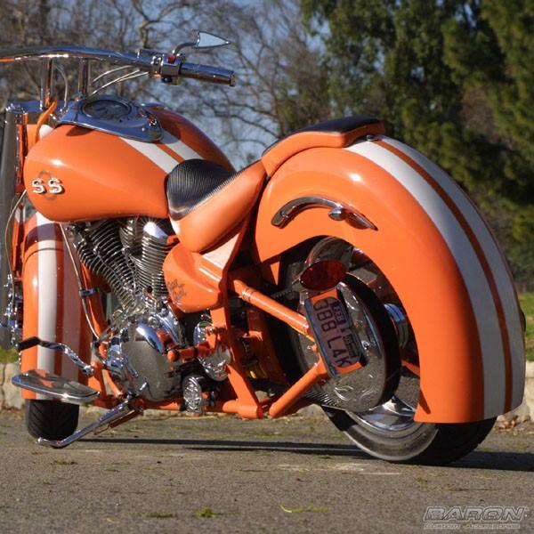 BARON ヘビーショックスプリング XV1600/1700ロードスター/ウォリアー