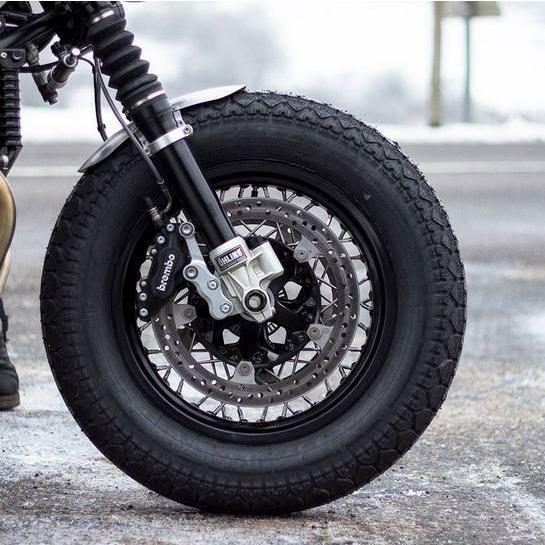 RnineT 2014〜 前後16インチ ホイールリム/スポーク サテン