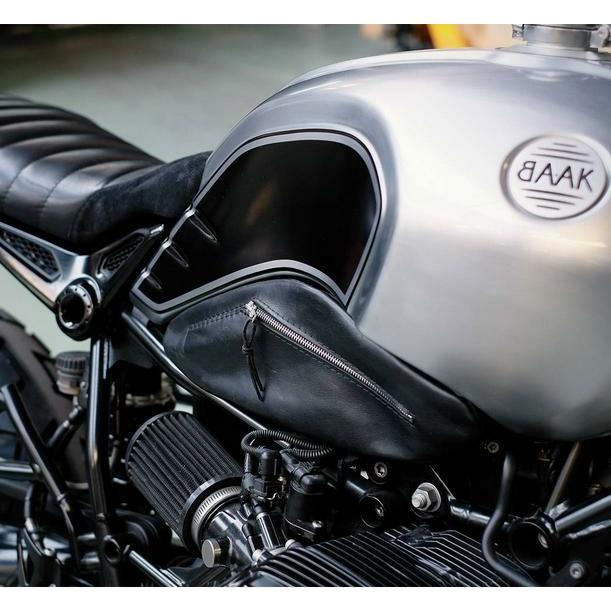 RnineT 14〜20 ブラウンレザー サイドバッグ BAAK BMW : モトパーツ 