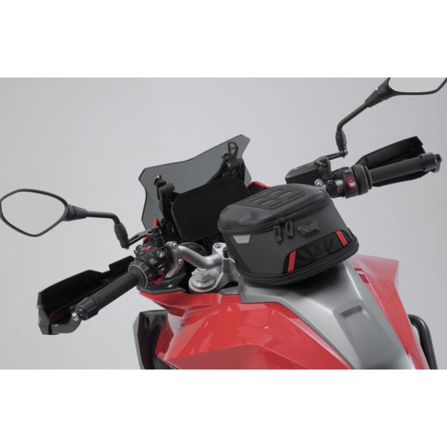 美品　SW-MOTECH  PROデイパック タンクバッグ バイク用 タンクバッグ PRO デイパック ブラック タンクリング用 SW-MOTECH