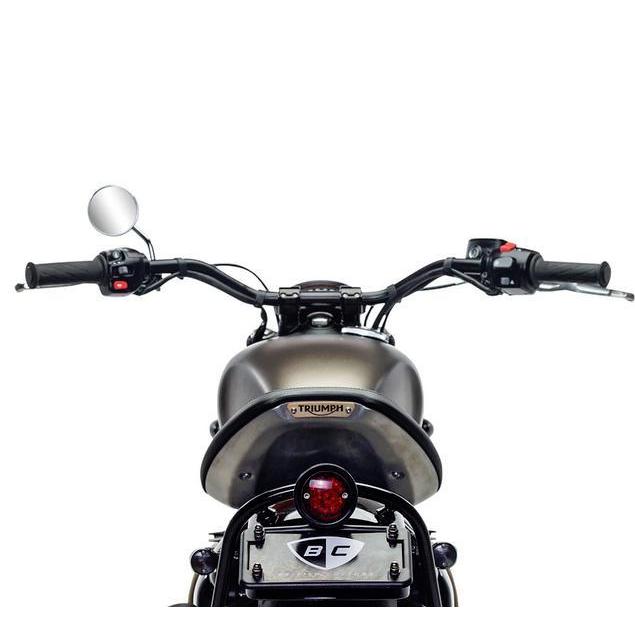 トライアンフ  ボンネビル　シート ブリティッシュカスタム　ハンドルライザー付き トライアンフ ボンネビル シート ブリティッシュカスタム ハンドル