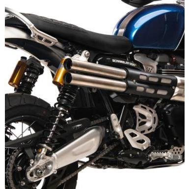 スクランブラー 1200 ショットガン スリップオン マフラー ブリティッシュカスタムズ トライアンフ