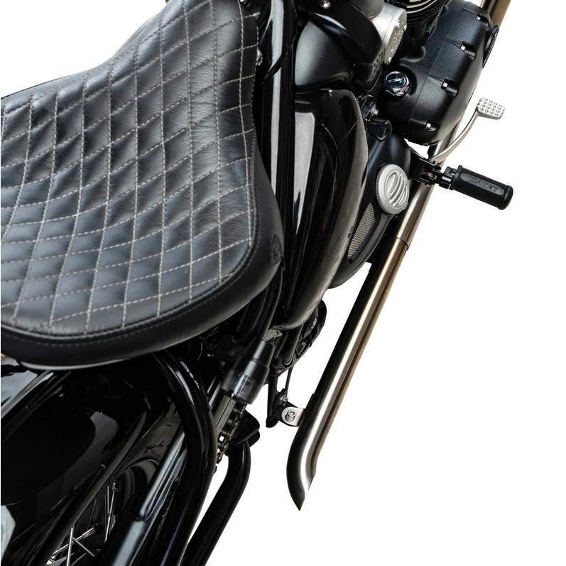 SECRET SPEED☆ヤマハ XTZ125 スリップオンマフラー ブルー SECRET SPEED☆ヤマハ XTZ125 スリップオンマフラー ブルー