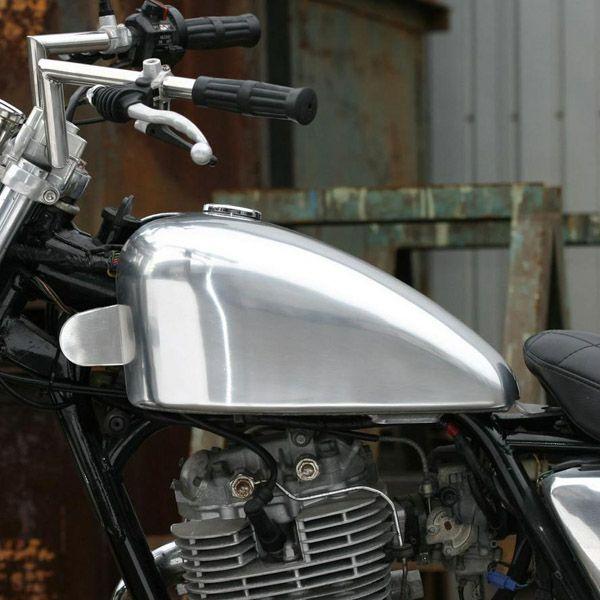 SR400 アルミタンク ヤマハ SR400 アルミタンク TYPE-4 バフ仕上げ BIGCEDAR : モトパーツ