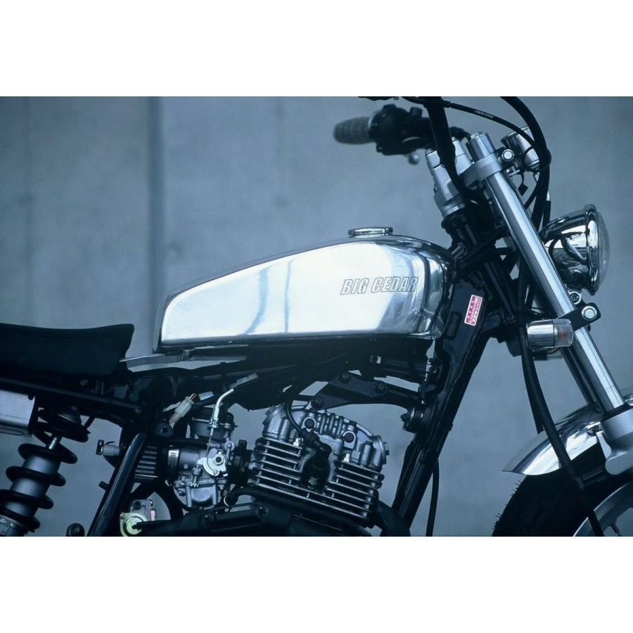 VanVan イエロータンク スズキ バンバン/VANVAN 200 フラットサイドアルミタンク BIGCEDAR