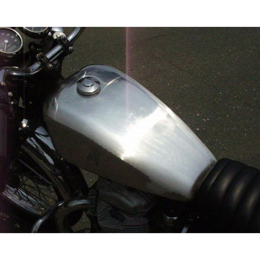 カワサキW400/650 ストレッチスポーツスター アルミタンク BIGCEDAR