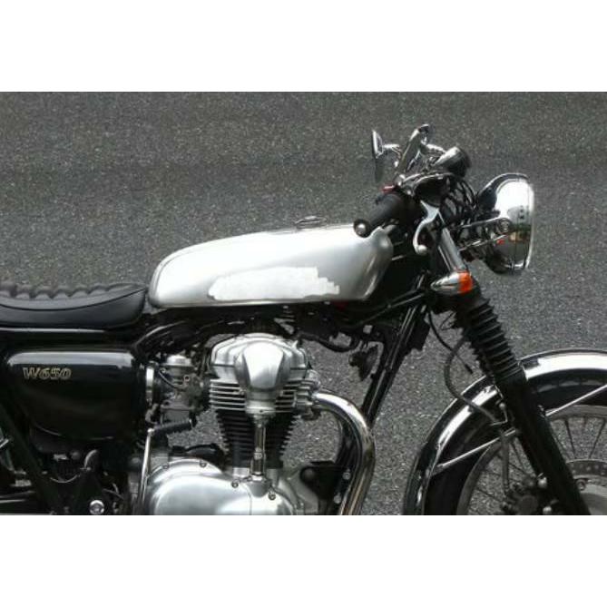 カワサキW400/650 アルミCBタンク BIGCEDAR