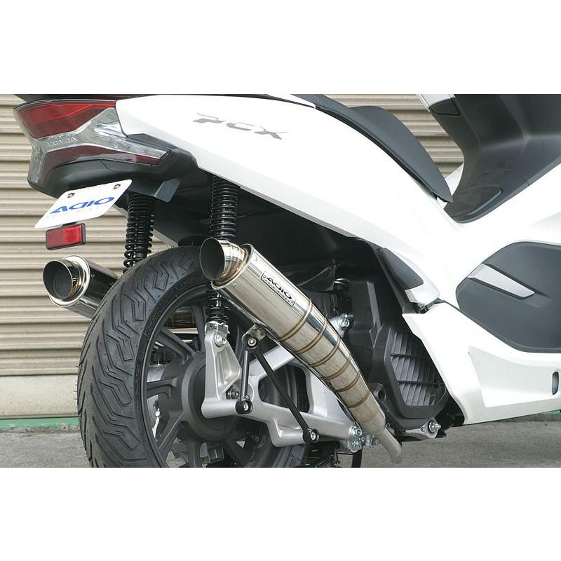 PCX125/150 4型 BB-SHOOT マフラー ステンレス アディオ : モトパーツ