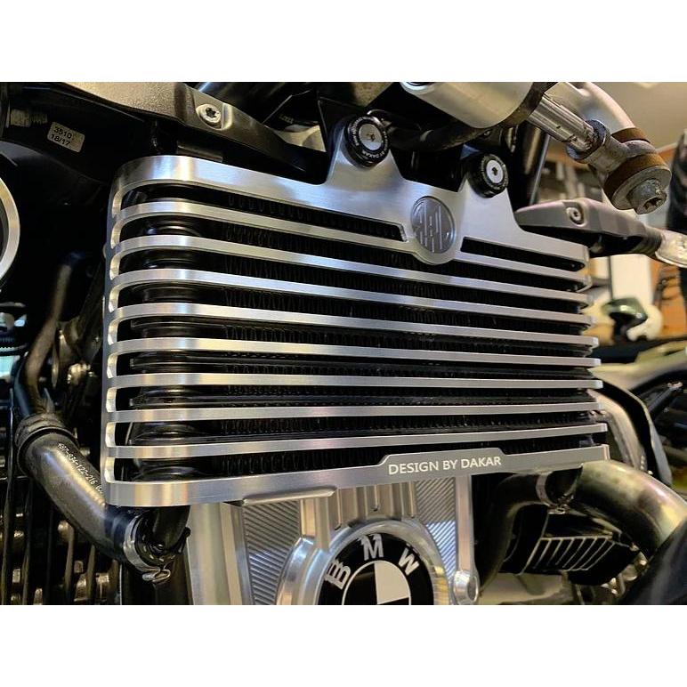BMW RnineT 14- オイルクーラー ガード シルバー DKdesign BMW RnineT 14- オイルクーラー ガード シルバー DKdesign