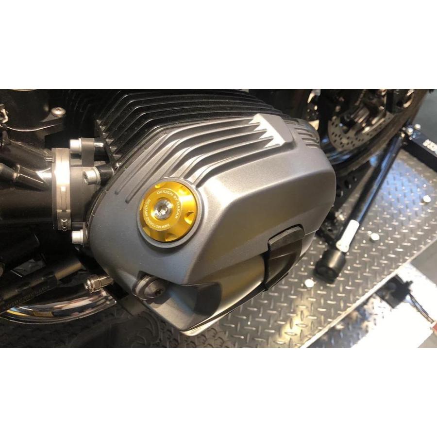 BMW RnineT　R12/R12nineT 14- オイルフィラーキャップ ゴールド DKdesign